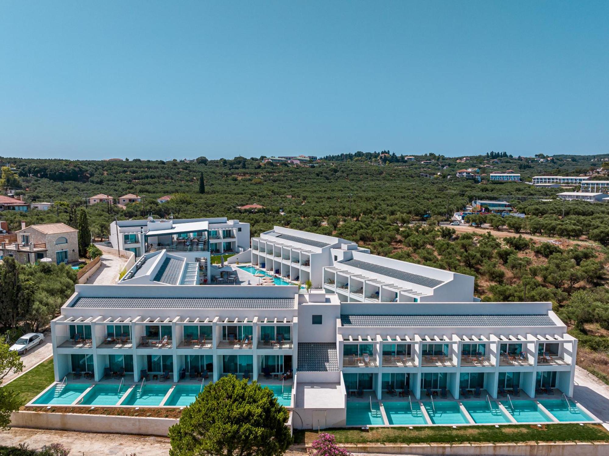 Mirage Bleu Hotel Tragaki Eksteriør billede