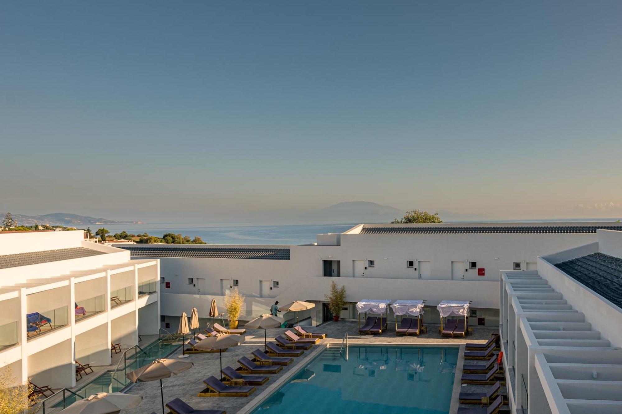 Mirage Bleu Hotel Tragaki Eksteriør billede