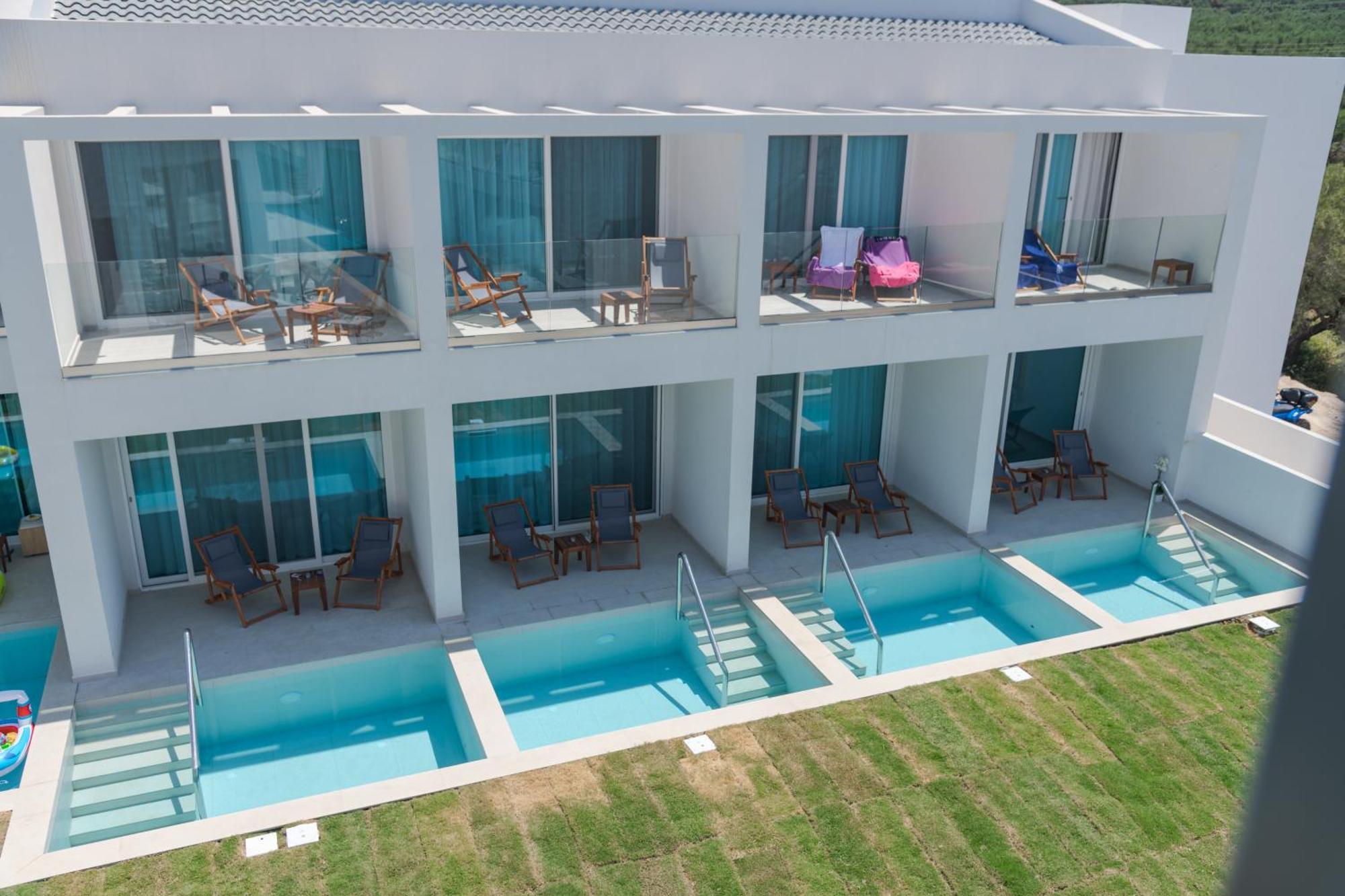 Mirage Bleu Hotel Tragaki Eksteriør billede